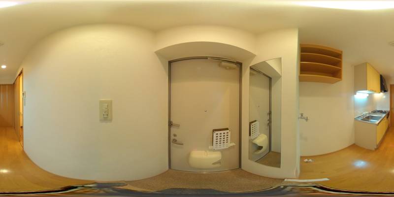 パノラマ画像玄関