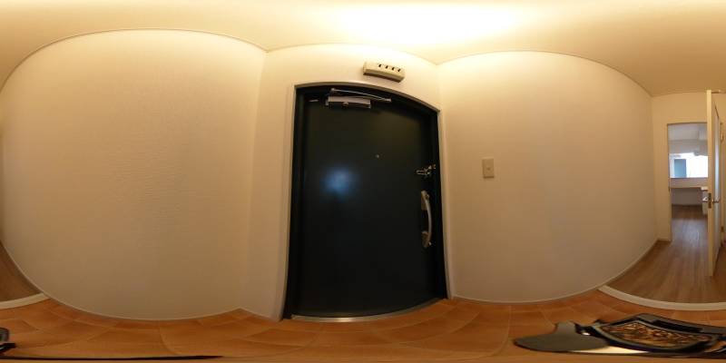 パノラマ画像玄関