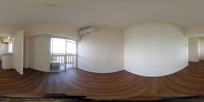 パノラマ画像リビング