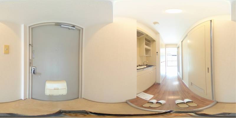 パノラマ画像玄関