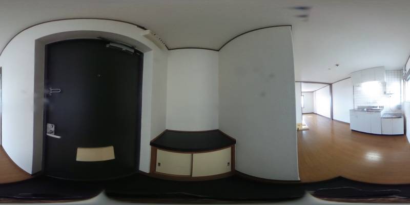 パノラマ画像玄関