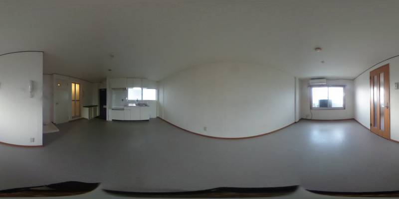 パノラマ画像リビング