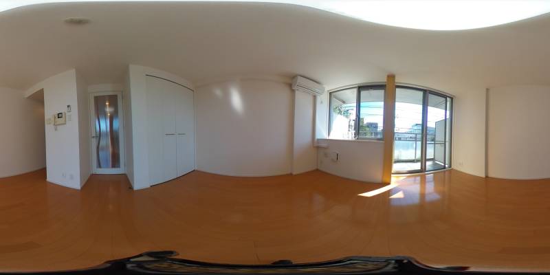 パノラマ画像洋室