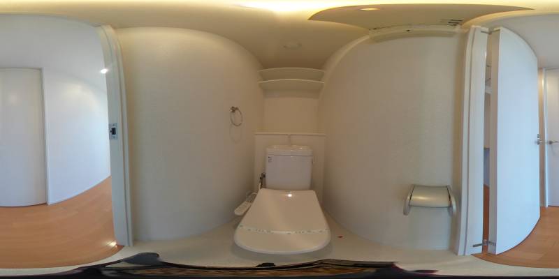 パノラマ画像トイレ