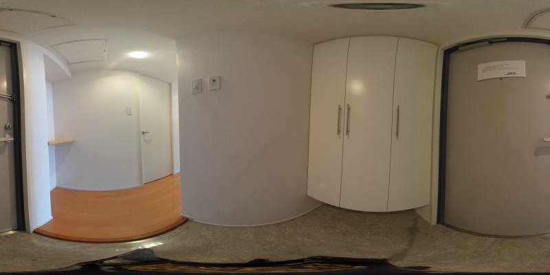 パノラマ画像玄関