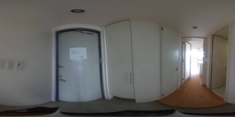 パノラマ画像玄関