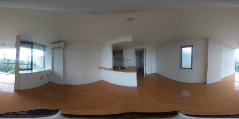 パノラマ画像洋室