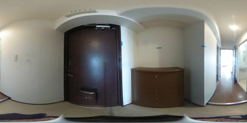 パノラマ画像玄関