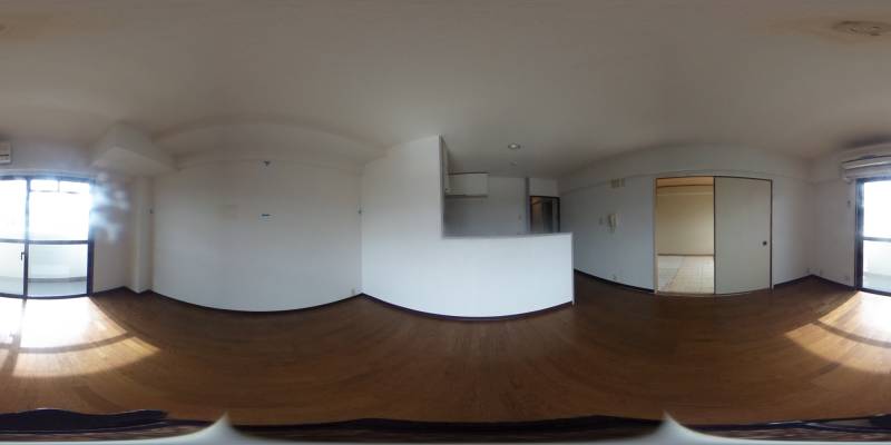 パノラマ画像リビング