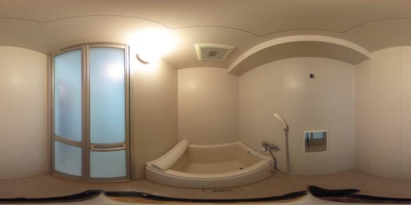 パノラマ画像バスルーム