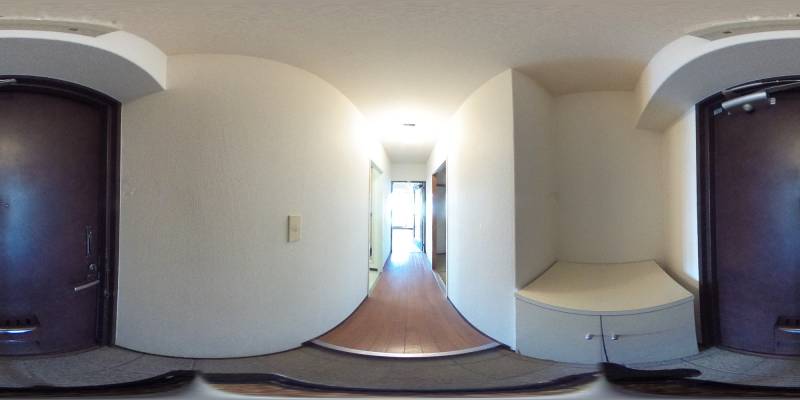 パノラマ画像玄関