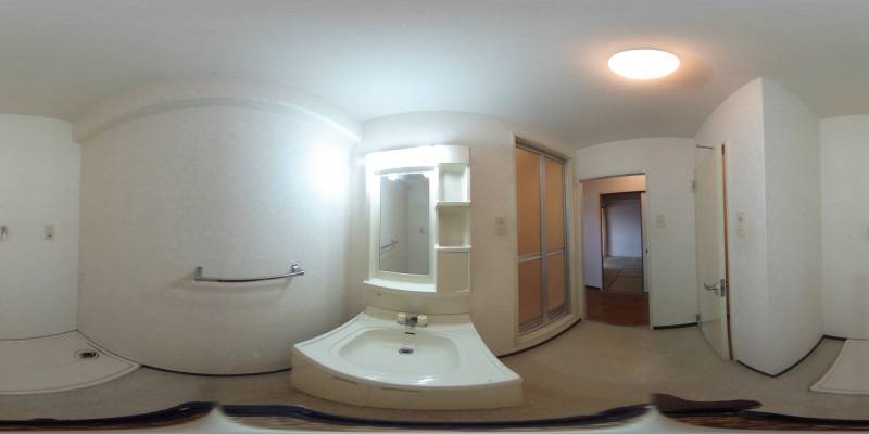 パノラマ画像洗面所