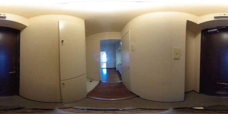 パノラマ画像玄関