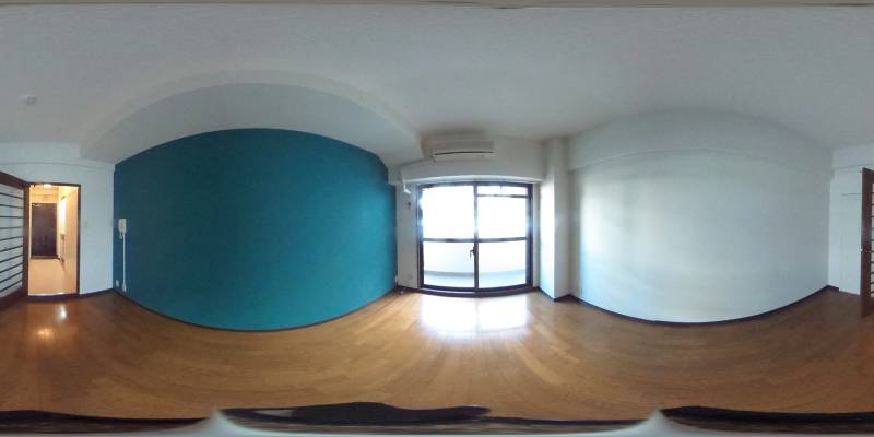 パノラマ画像洋室