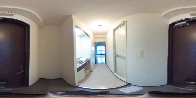 パノラマ画像玄関