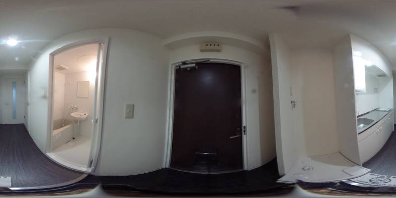 パノラマ画像玄関