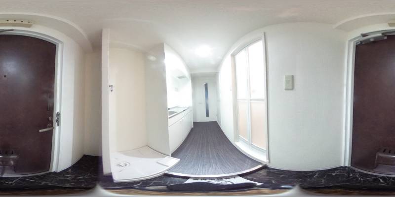 パノラマ画像玄関