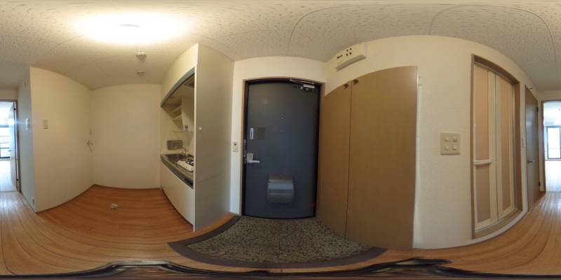 パノラマ画像玄関