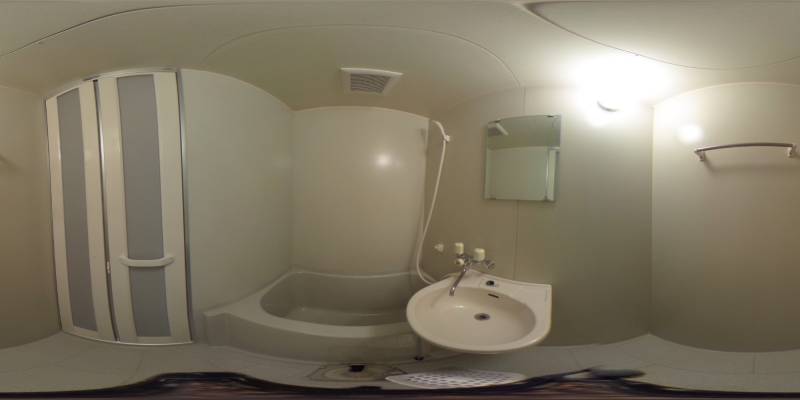 パノラマ画像バスルーム