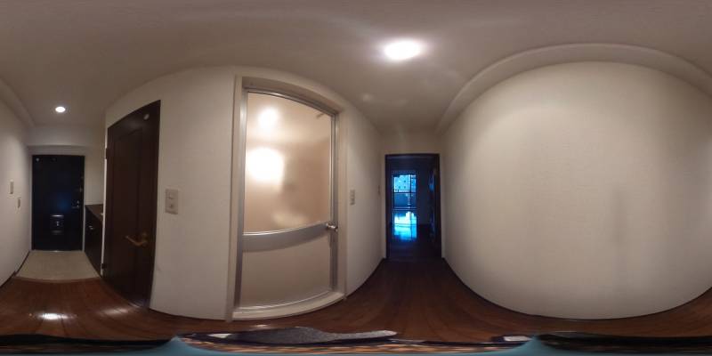 パノラマ画像玄関