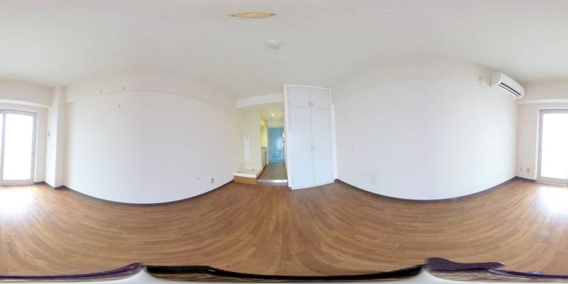 パノラマ画像洋室