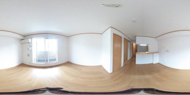 パノラマ画像リビング