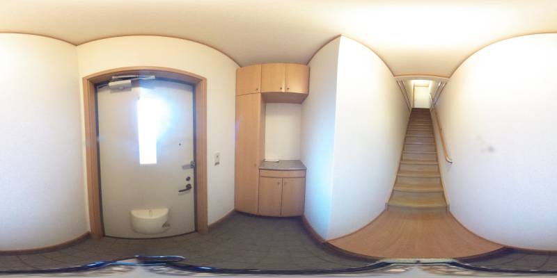 パノラマ画像玄関