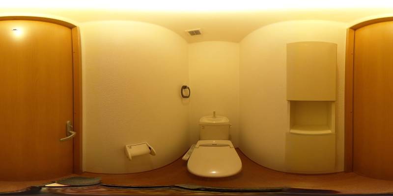 パノラマ画像トイレ