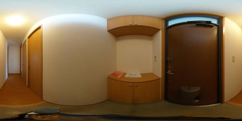 パノラマ画像玄関