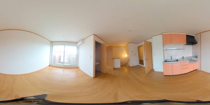 パノラマ画像リビング