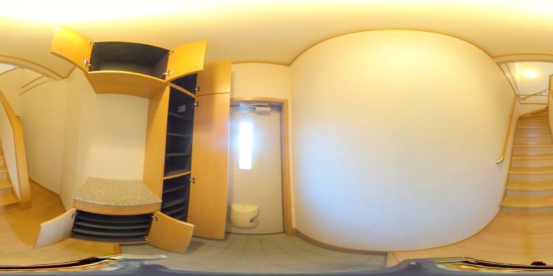 パノラマ画像玄関