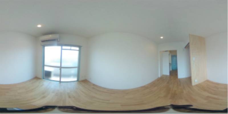 パノラマ画像洋室