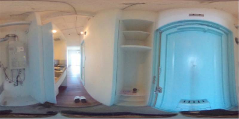 パノラマ画像玄関