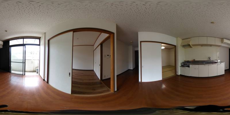 パノラマ画像リビング