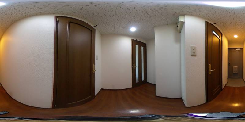 パノラマ画像玄関