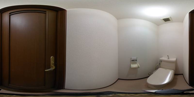 パノラマ画像トイレ