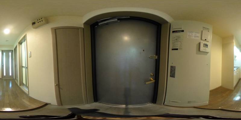 パノラマ画像玄関