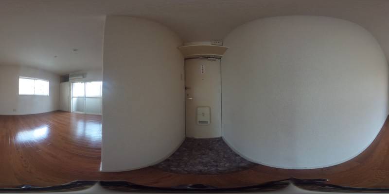 パノラマ画像玄関