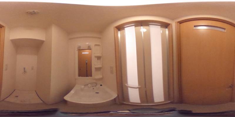 パノラマ画像洗面所