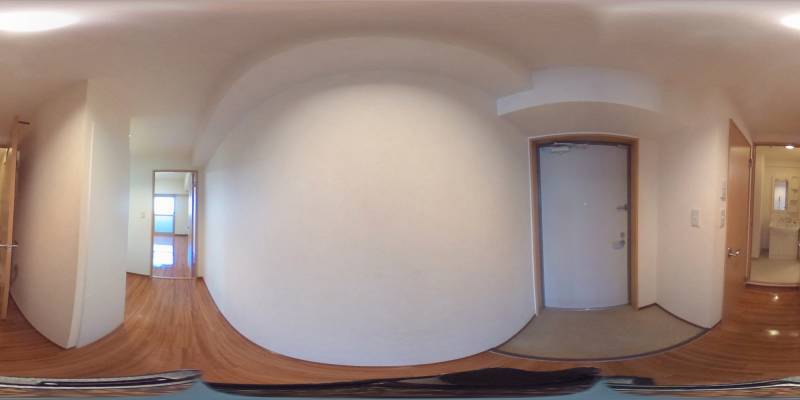 パノラマ画像玄関