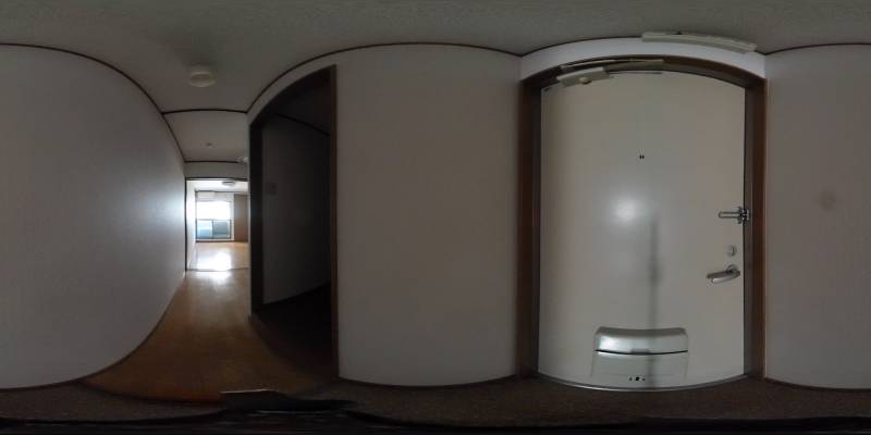 パノラマ画像玄関