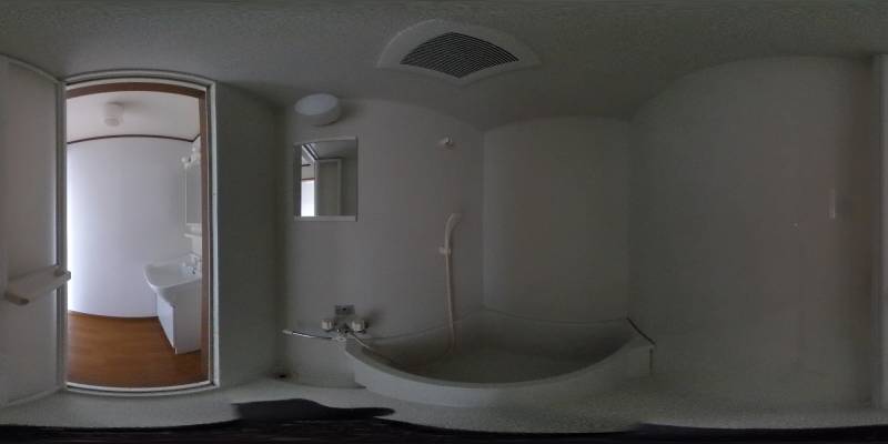 パノラマ画像バスルーム