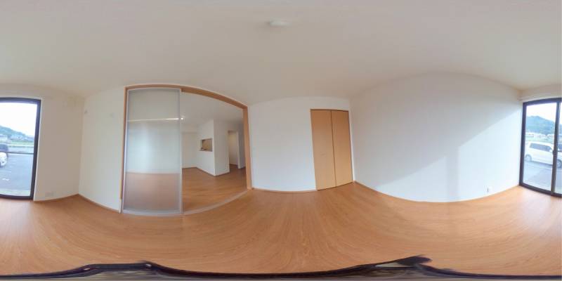 パノラマ画像洋室