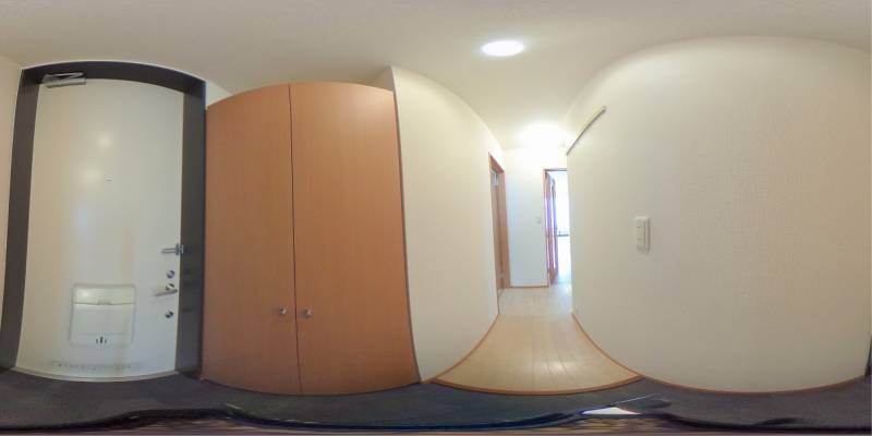 パノラマ画像玄関