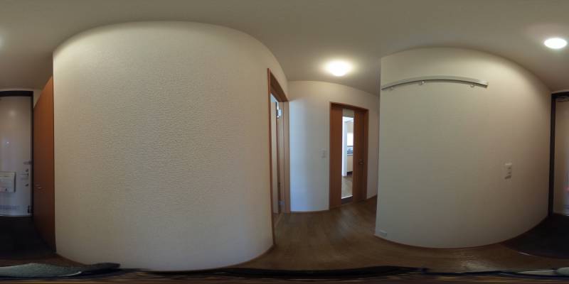 パノラマ画像玄関