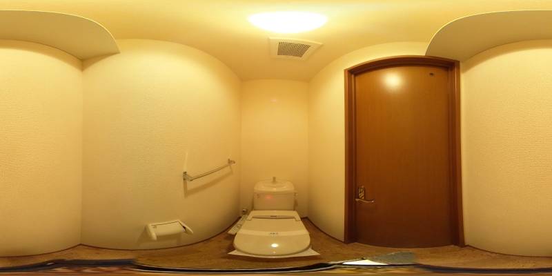 パノラマ画像トイレ