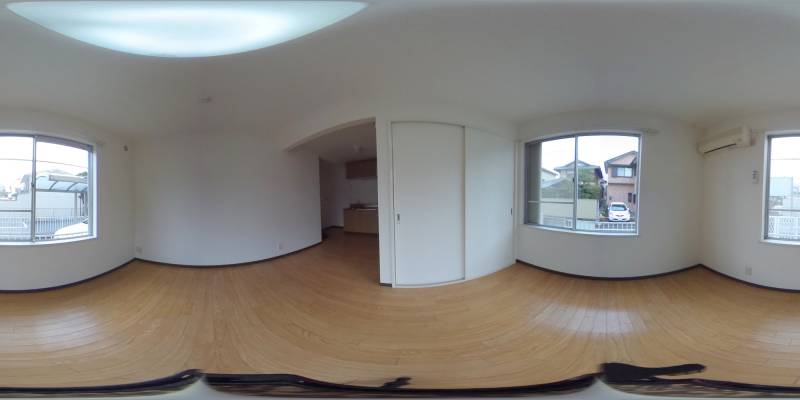 パノラマ画像洋室