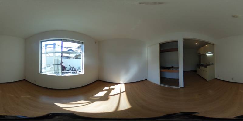 パノラマ画像リビング