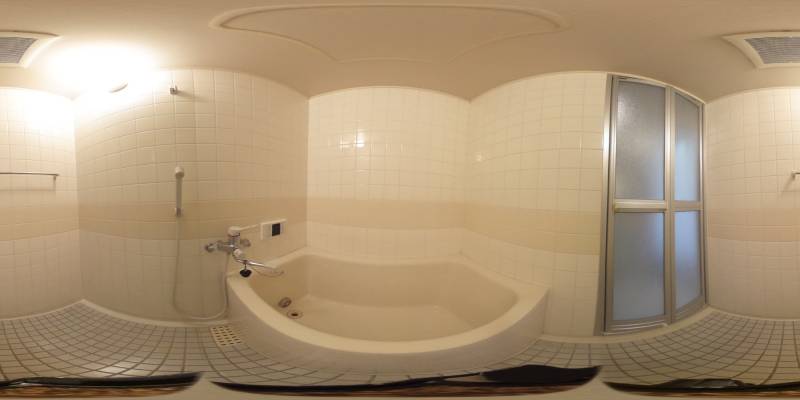 パノラマ画像バスルーム