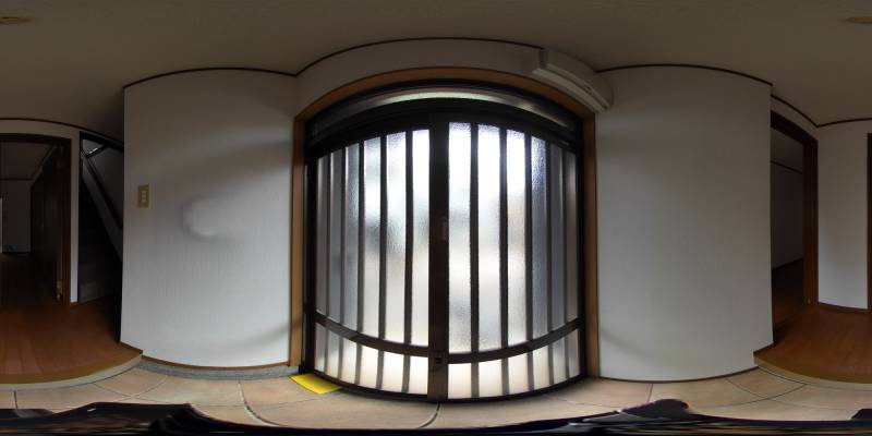 パノラマ画像玄関